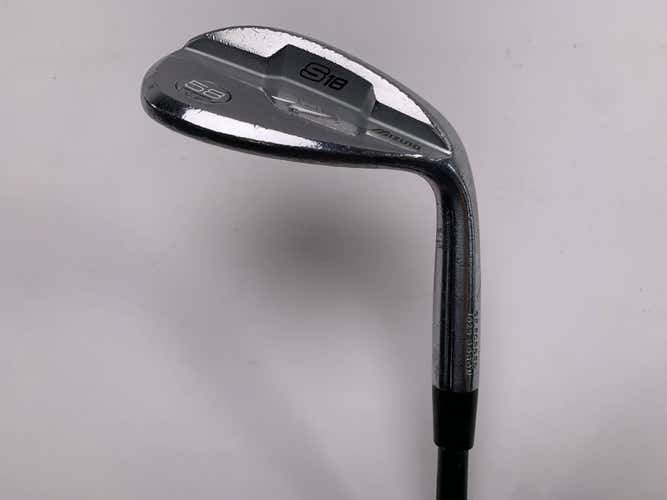 Mizuno S18 White Satin Lob Wedge LW 58* 8 Bounce Project X LZ 4.5 70g Mens RH