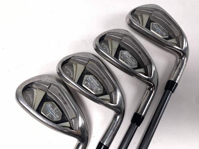 Callaway Rogue X Iron Set 7-PW Aldila Synergy 50g Senior Graphite Mens RH