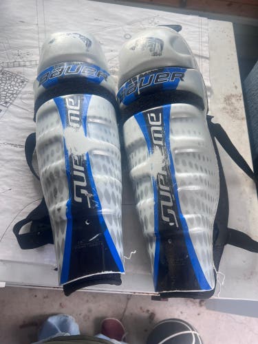 Senior Bauer Supreme One35 16" Shin Pads (Used)