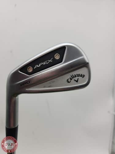 LEFTY 2024 CALLAWAY APEX PRO 4 IRON STIFF KBS $TAPER LITE 38" VERYGOOD