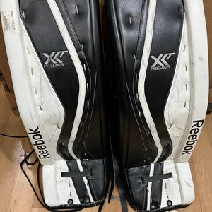 Senior Reebok Premier XLT Goalie Leg Pads I 36+1.5 (Used)