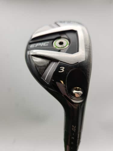 2017 CALLAWAY GBB EPIC 3 HYBRID 20* STIFF PROJECTX EVENFLOW BLUE 85G GOOD