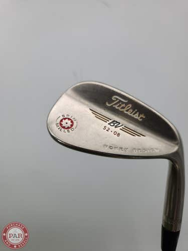 2009 TITLEIST VOKEY SPIN MILLED CHROME WEDGE 52*/08 WEDGEFLEX VOKEY 35" FAIR