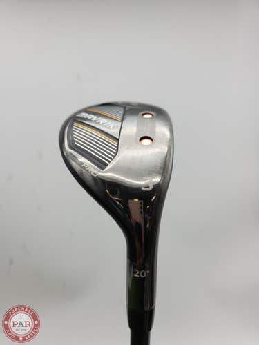 2020 CALLAWAY MAVRIK PRO 3 HYBRID 20* STIFF KBS HYBRID 80 +HC FAIR