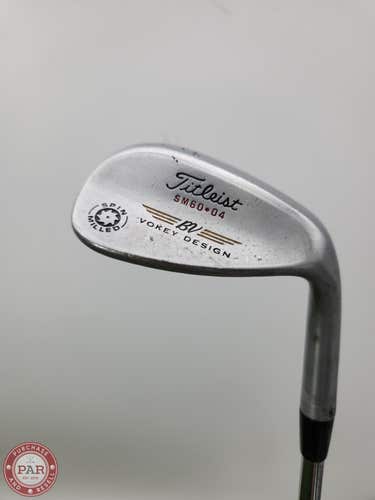 2009 TITLEIST VOKEY SPIN MILLED CHROME WEDGE 60*/04 WEDGEFLEX TT DYNAGOLD 34.75"