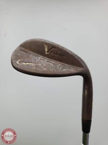 2011 NIKE VR PRO FORGED BLACK OXIDE WEDGE 56*/10 REG STEEL 35.25" POOR