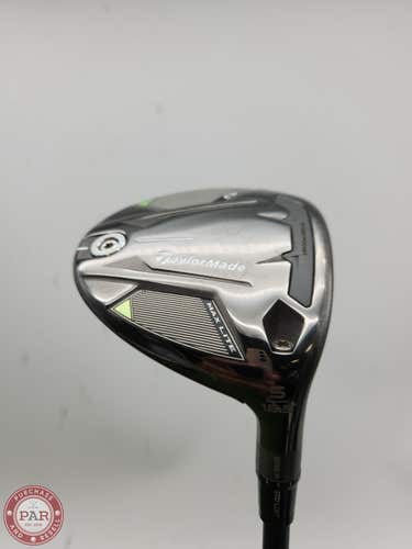2025 TAYLORMADE QI35 MAX LITE 5 WOOD 18.5* STIFF FUJI VENTUS BLUE 6S VERYGOOD