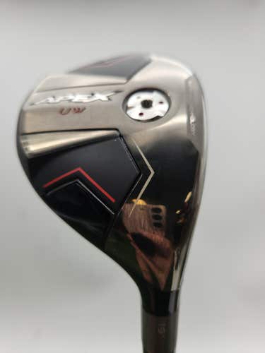 2024 CALLAWAY APEX WOOD WOOD UTILITY WOOD 19* STIFF OBAN GLD 70G +HC VERYGOOD