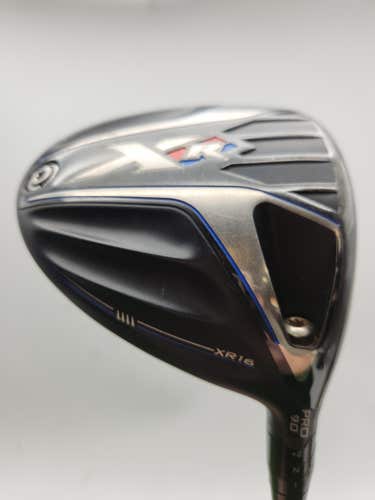 2016 CALLAWAY XR 16 PRO DRIVER 9* TXSTIFF MITSU TENSEI CK BLUE 70 GOOD