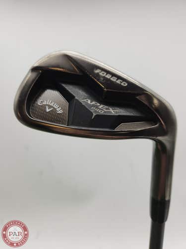 2019 CALLAWAY APEX 19 PRO SMOKE GAP WEDGE STIFF FUJI PRO 35" GOOD