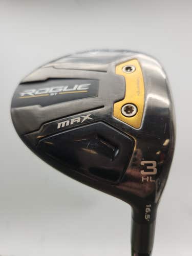 2022 CALLAWAY ROGUE ST MAX 3HL WOOD 16.5* STIFF MITSU TENSEI VERYGOOD
