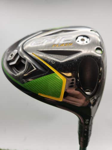 2019 CALLAWAY EPIC FLASH SUBZERO DRIVER 9* STIFF FUJI SPEEDER NX VERYGOOD