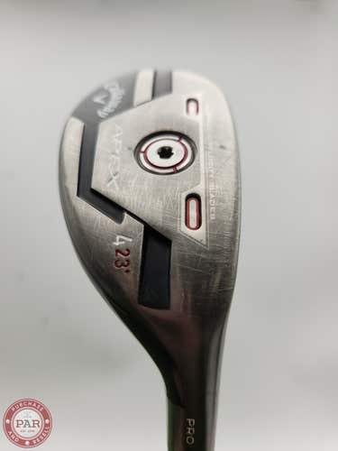 2021 CALLAWAY APEX PRO 21 4 HYBRID 23* XSTIFF FUJI SPEEDER TR HYBRID 75 +HC GOOD