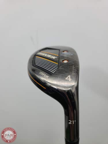 2020 CALLAWAY MAVRIK MAX 4 HYBRID 21* REG PROJECTX CATALYST 65 GOOD