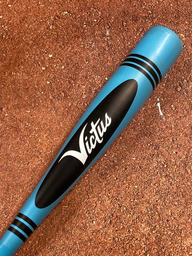 Used USABat Certified 2025 Victus Vibe 'Blue Blast' Crayon Bat 30" (-10)
