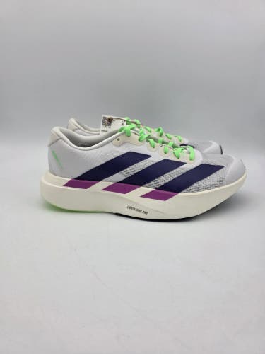 Adidas ADIZERO EVO SL White Collegiate Purple JS4456 Women’s Size 7.5