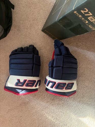 Bauer 4 Roll Gloves 14" Pro Stock (Used)