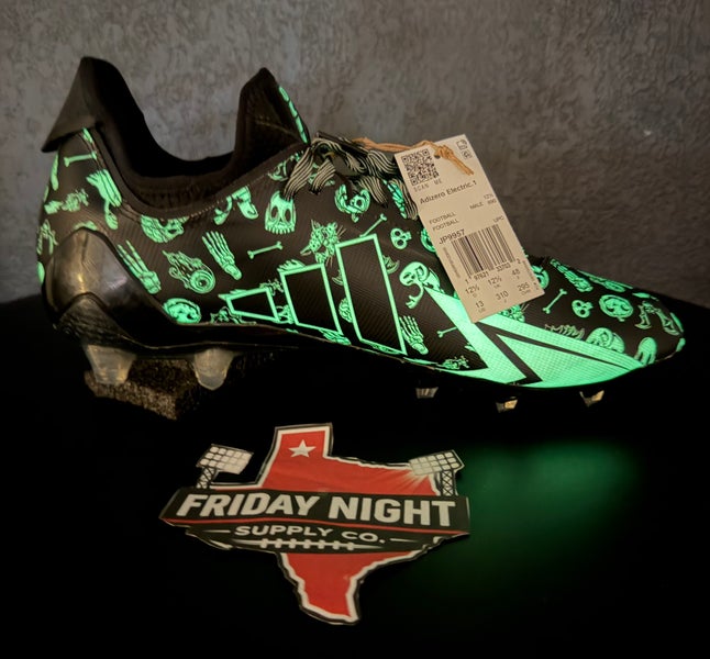 RARE Adidas Adizero Electric.1 Glow In The Dark Cleats Men display picture 2