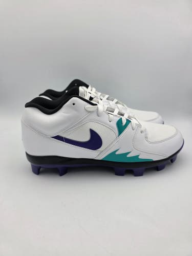 Men Sz 11.5 Nike Jordan Stadium 90 Low MCS Shoes White/Grape Ice HQ0211-105