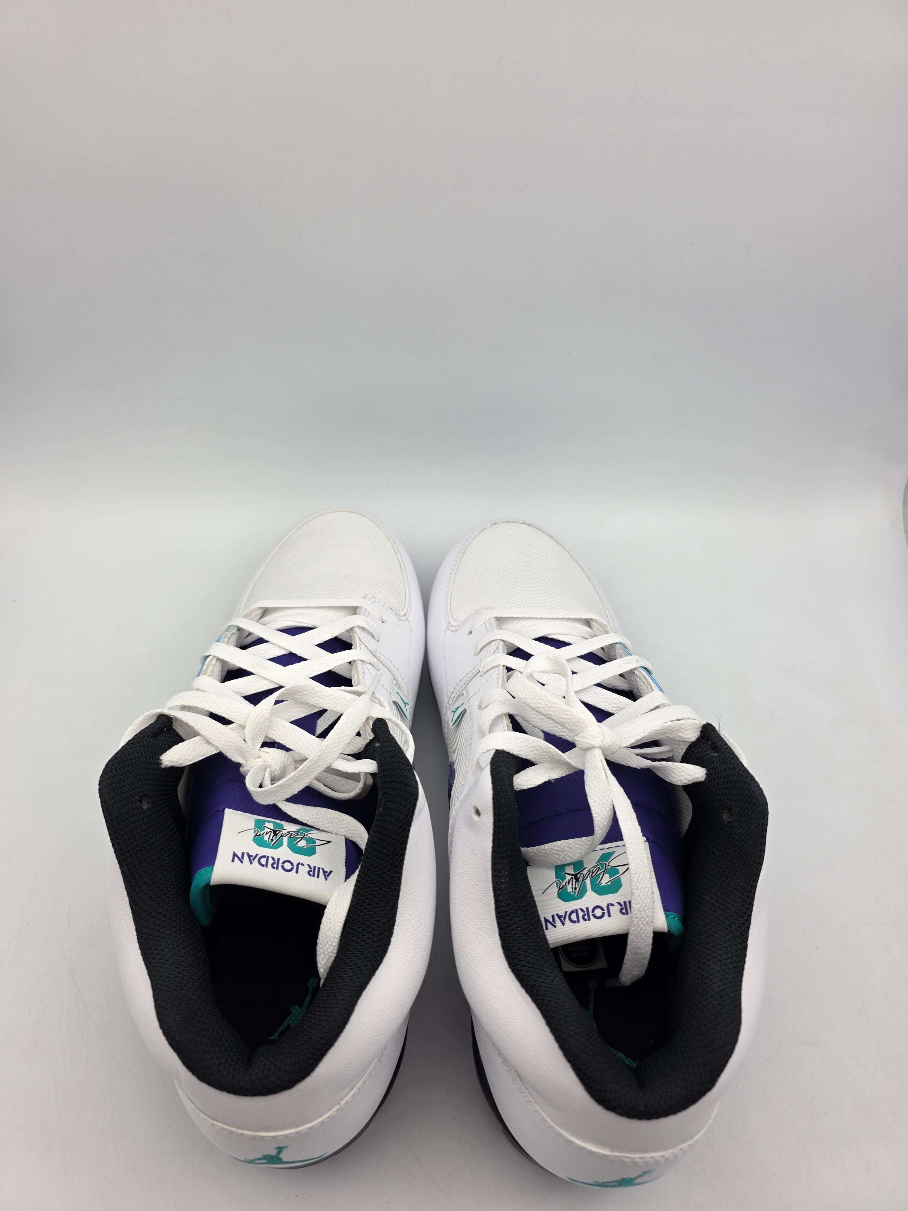 Men Sz 11.5 Nike Jordan Stadium 90 Low MCS Shoes White/Grape  display picture 2