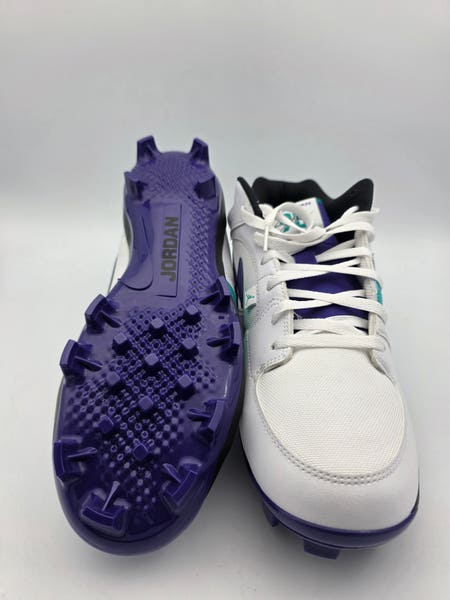 Men Sz 11.5 Nike Jordan Stadium 90 Low MCS Shoes White/Grape 