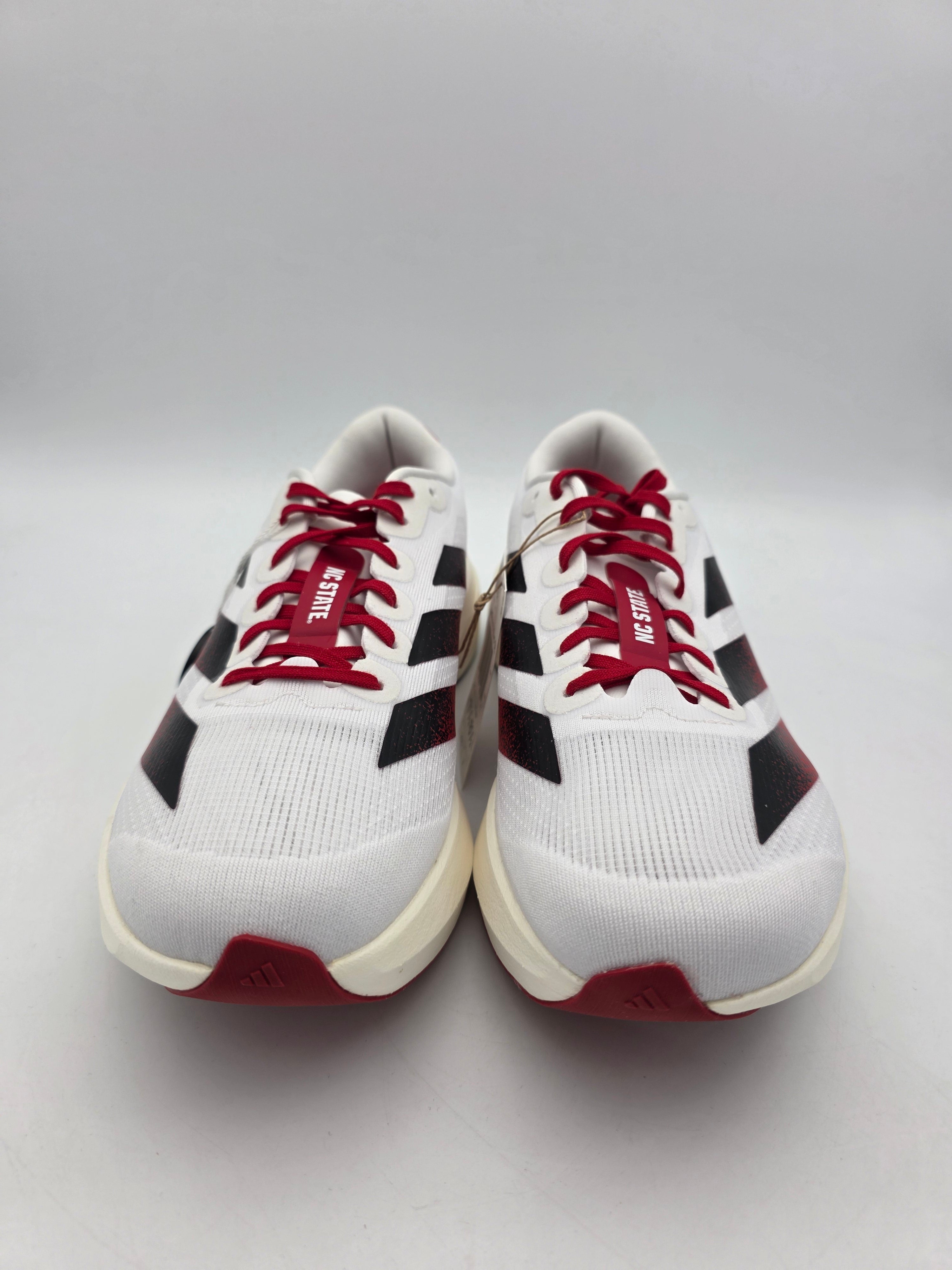Adidas Adizero Evo SL Mens 12.5 White NC State Wolfpack  display picture 3