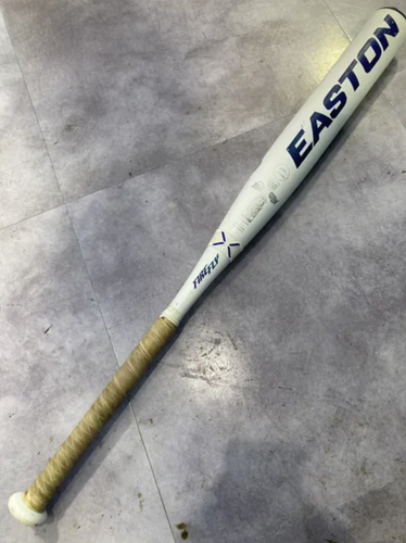 White Used 2022 Easton Firefly Composite Bat (-12) 17 oz 29"