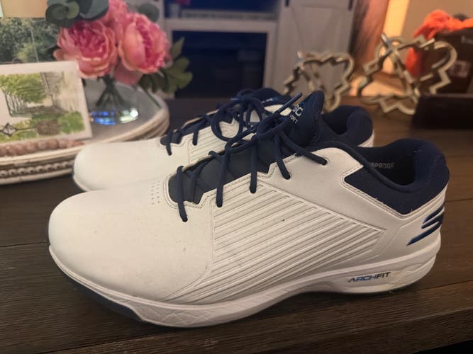 Men's Size M 11.5 (W 12.5) Skechers Golf Shoes (Used)