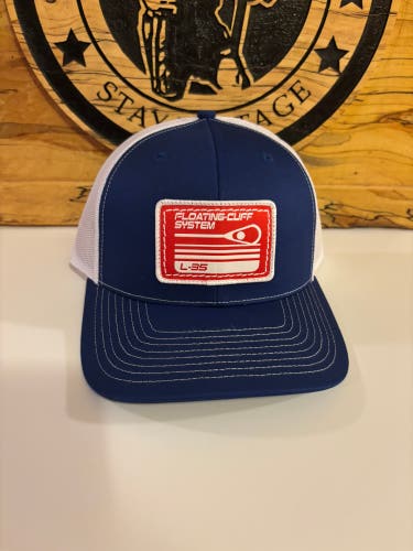 Vintage L-35 Blue White Trucker Hat