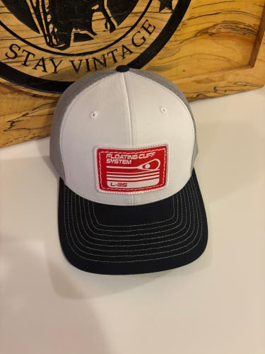 Vintage L-35 Navy White and Gray Trucker Hat
