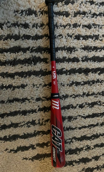 2021 Marucci CAT Connect Hybrid USABat Certified Bat (-11) 19 oz 30" (Used)
