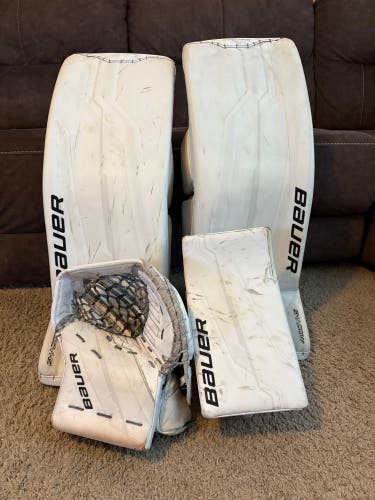 34" 2024 Bauer Supreme Shadow Regular Goalie Full Set (Used)