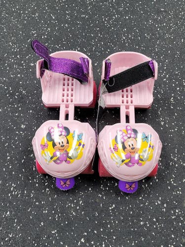 Used MINNIE MOUSE Child Rec Fitness Skates Pink Adjustable 11849-S000038541