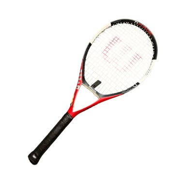 Used Wilson N CODE N-RAGE Adult Tennis Racquet Red 4 1/4" 10299-C000309074