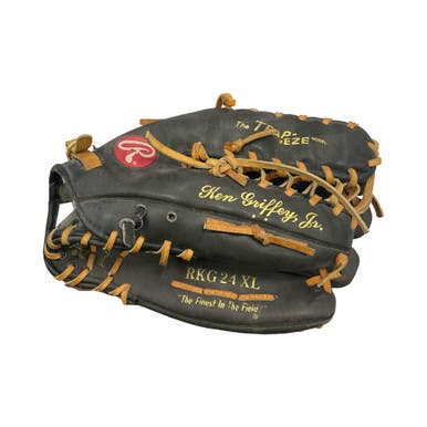 Used Rawlings RKG24XL BB/SB Glove RH Throw Black 13" 11859-S000029944