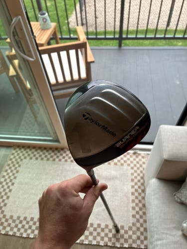 Men's TaylorMade Burner Left Hand Driver Stiff Flex 9.5 Loft (Used)