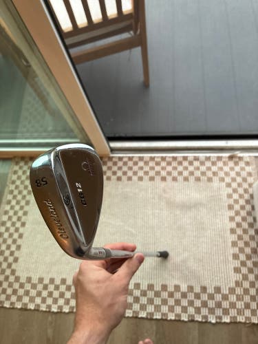 Men's Cleveland CG12 Left Hand Wedge 58 Degree Steel Shaft (Used)