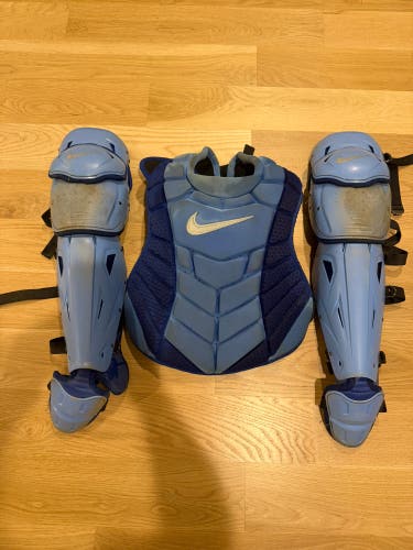 Blue Nike Diamond Elite Catcher's Set (Used)