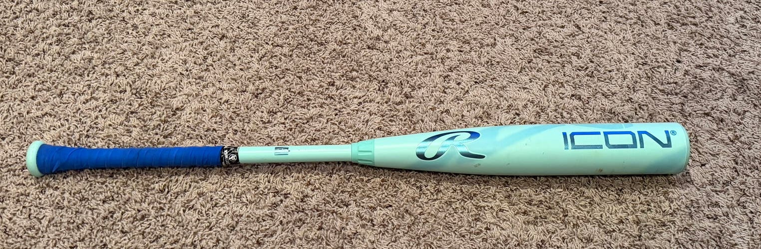 2026 Rawlings Icon Composite BBCOR Certified Bat (-3) 29 oz 32" (Used)