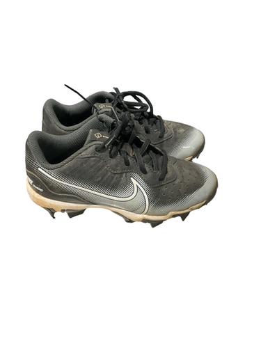 Used Nike DIAMOND BB/SB Cleats Black Junior 02.5 11834-S000050742