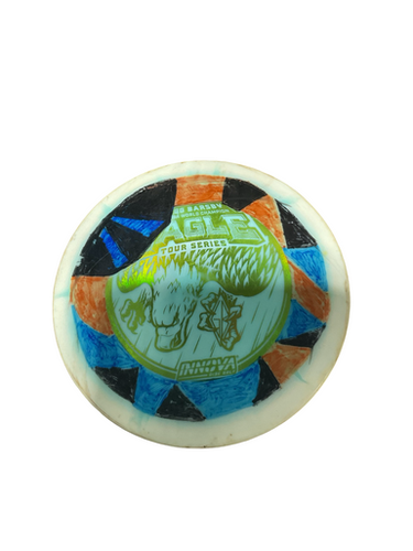 Used Innova EAGLE TOUR SERIES Disc Golf Driver Green 11834-S000050661