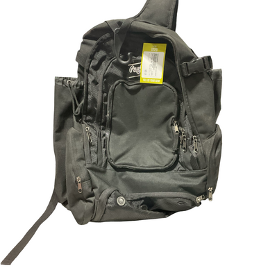 Used Rawlings BLK BALL BAG BB/SB Player Carry Bag Black 11834-S000050655