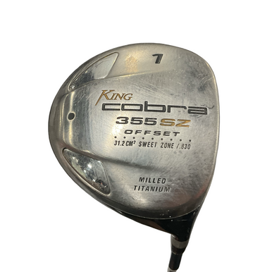 Used Cobra 355 SZ Mens Driver RH 8.5 Degree 11834-S000050638