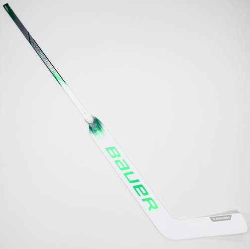 New Custom Green Bauer Hyperlite 2 (2S Lite Build) Goalie Hockey Stick-Regular-Custom Trigger Grip