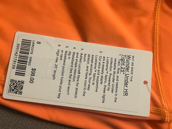 Size 8 Women's Lululemon Pants (New)