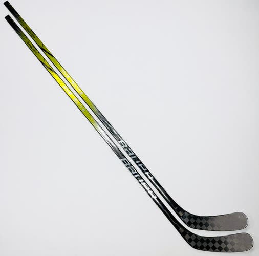 2-Pack New Custom Gold Bauer Vapor HyperLite 2-LH-82 Flex-P92-Grip W/ Corner Tactile