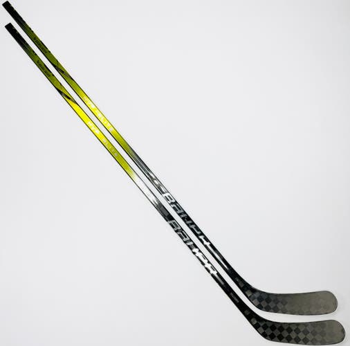 2-Pack New Custom Gold Bauer Vapor HyperLite 2-LH-77 Flex-P90TM-Grip W/ Corner Tactile