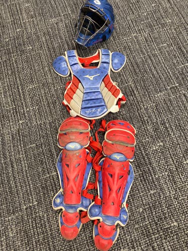Youth Mizuno Samurai USA Catcher's Set (Used)