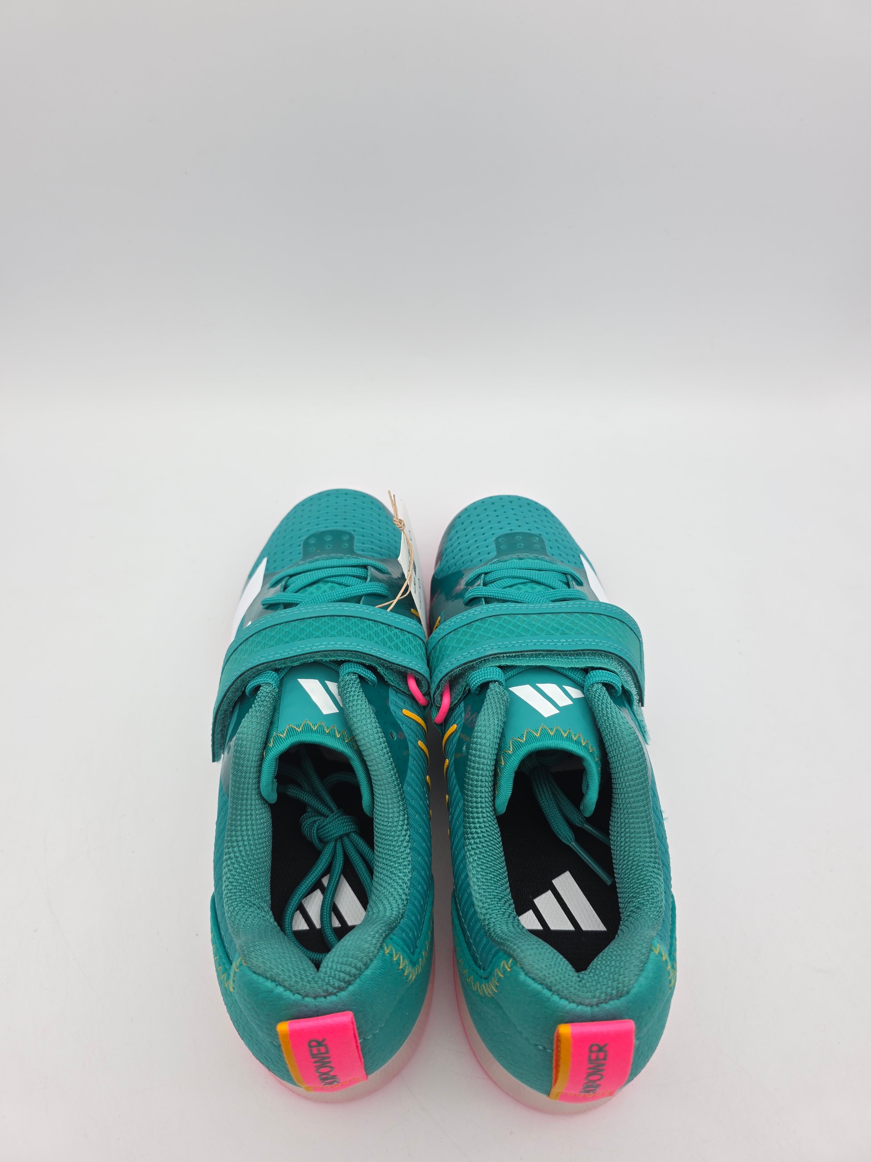 Adidas Adipower Weightlifting 3 Shoes Mens Size 6 Teal Pink JP9871 adidas Men main image 4