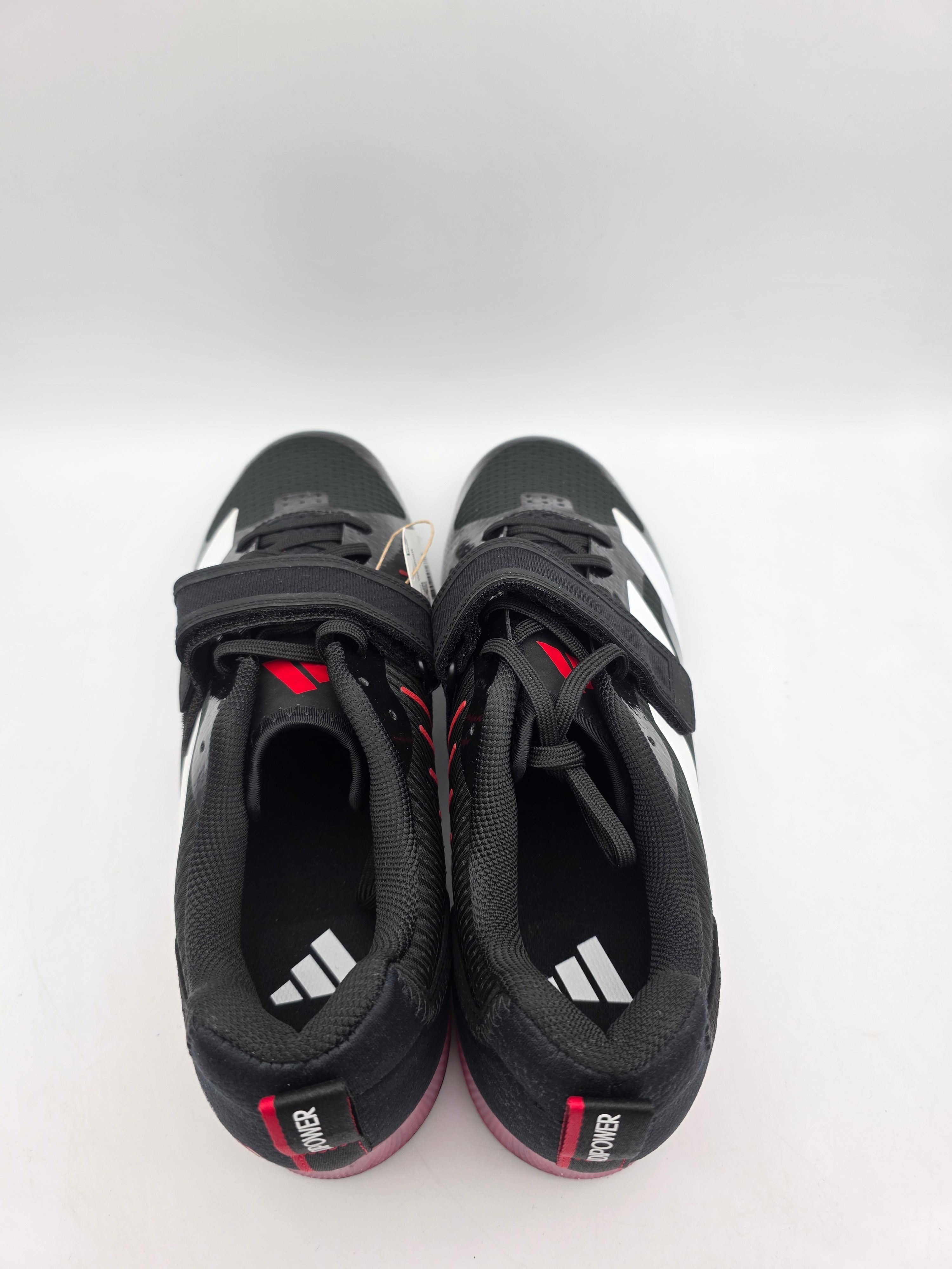 Adidas Adipower Weightlifting Shoes Black Red IH8232 Men display picture 1